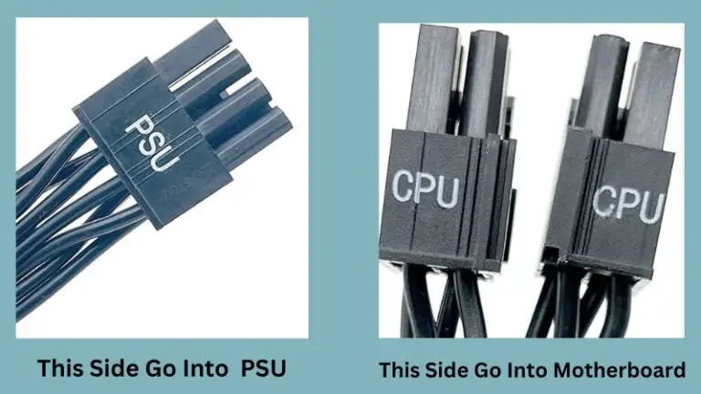 Which Side Of The Cpu Cable Goes To Psu With Images Pcpartsgeek