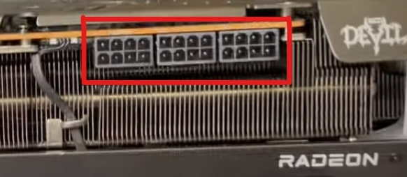 PCie cables required for third-party manufacturer RX 6900 XT