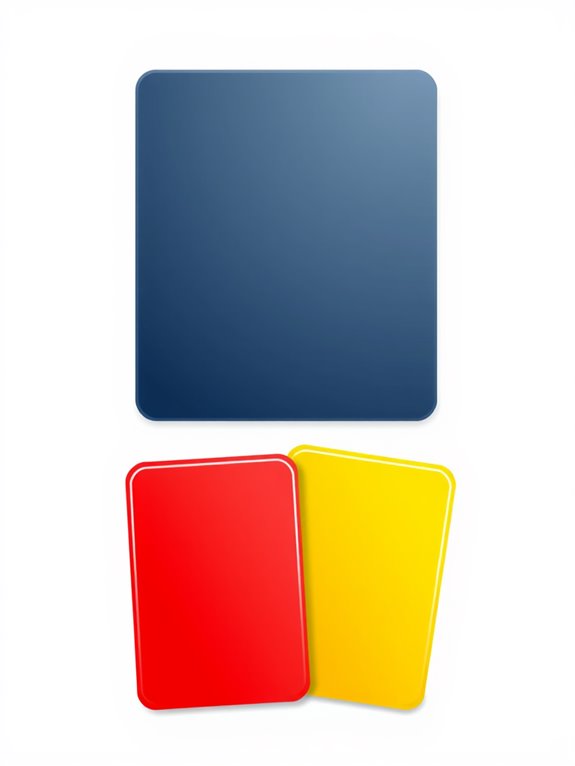 fifa referee card illustration