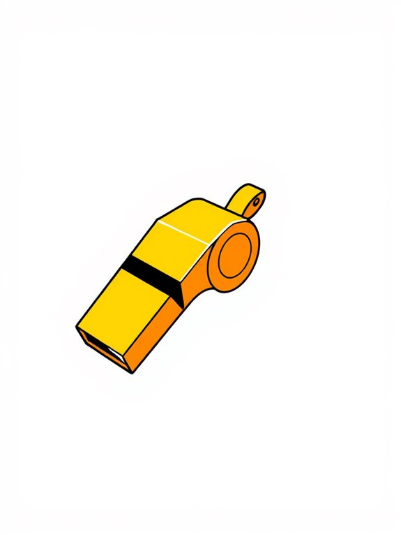 fifa whistle graphic illustration