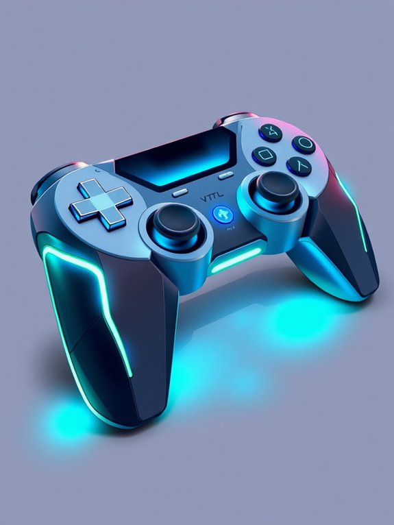 futuristic game controller design