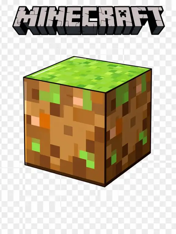 minecraft grass block clipart