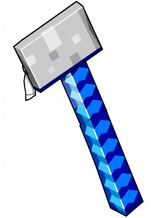 minecraft pickaxe clipart image