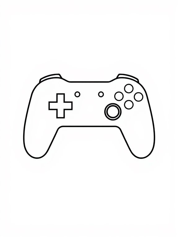 minimalist game controller design