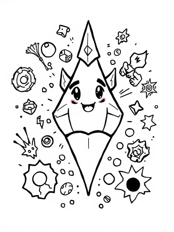 valorant spike coloring page