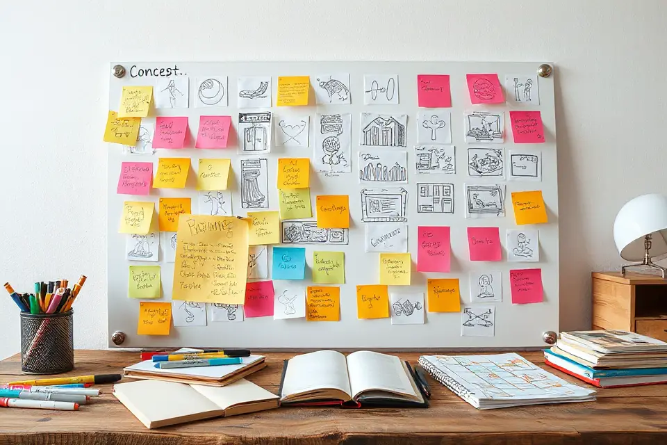 abstract game concept board