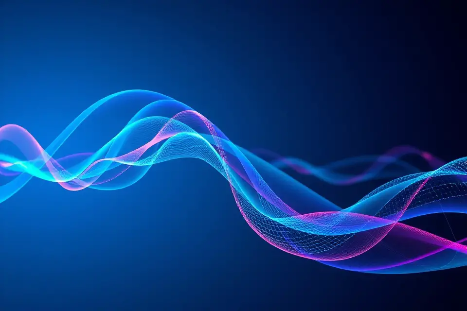 abstract quantum waves imagery