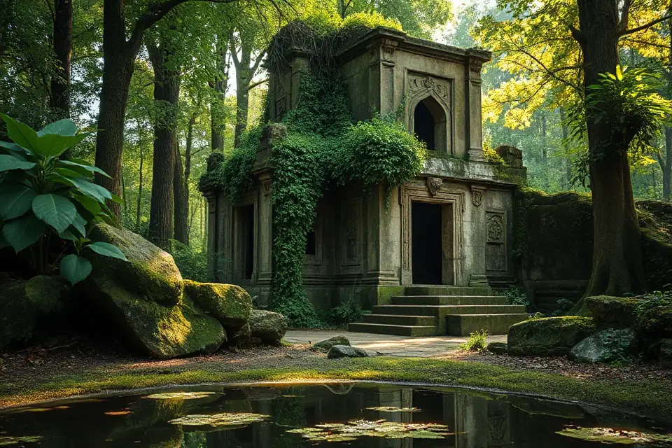 ancient temple ruin inspiration