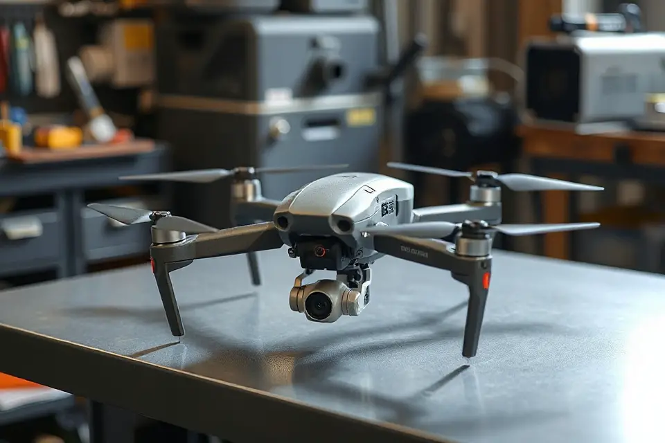 assembled drone engineering photo