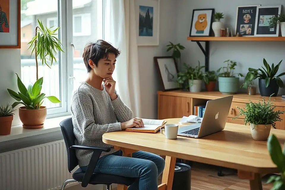 casual online learning environment