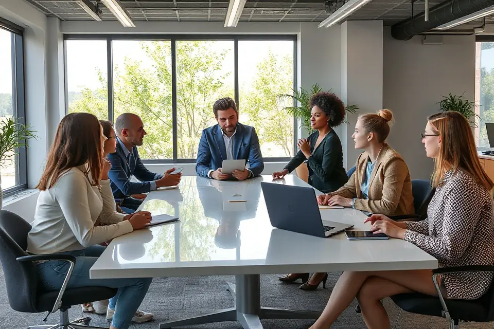 casual tech collaboration atmosphere