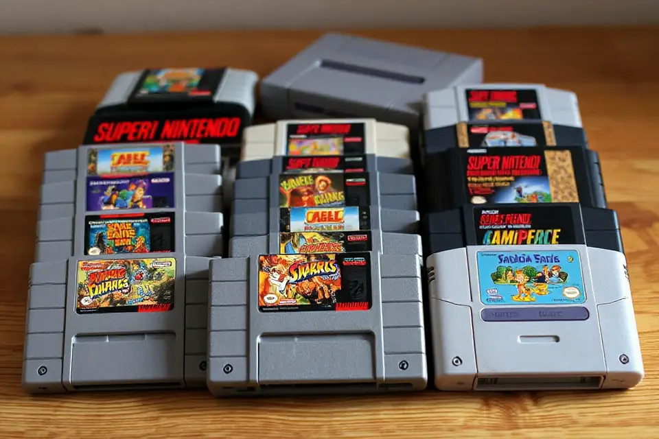 classic game cartridge nostalgia