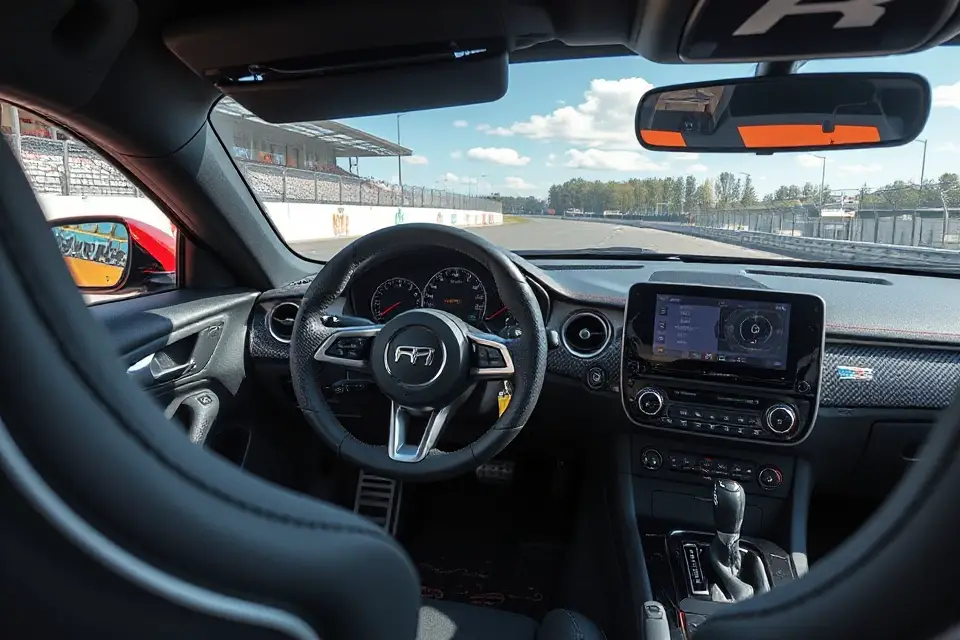 cockpit view racing excitement