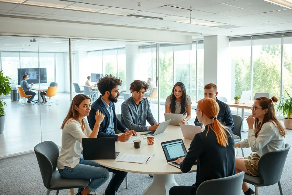 collaborative tech workplace inspiration