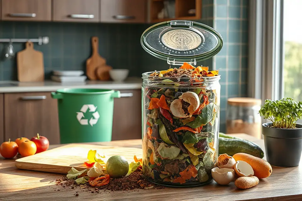 compost bin kitchen scraps