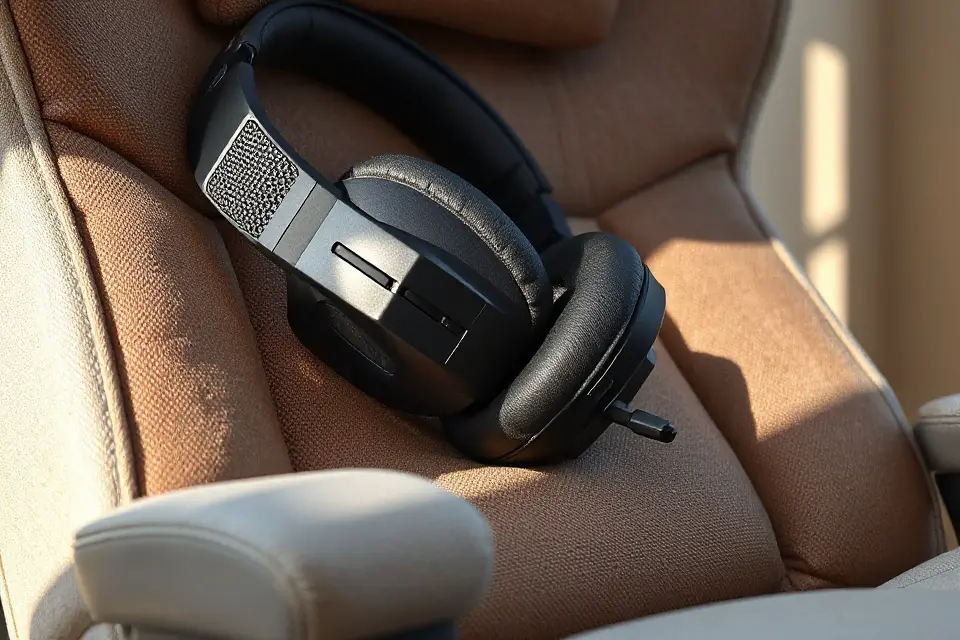 cozy gaming chair headset