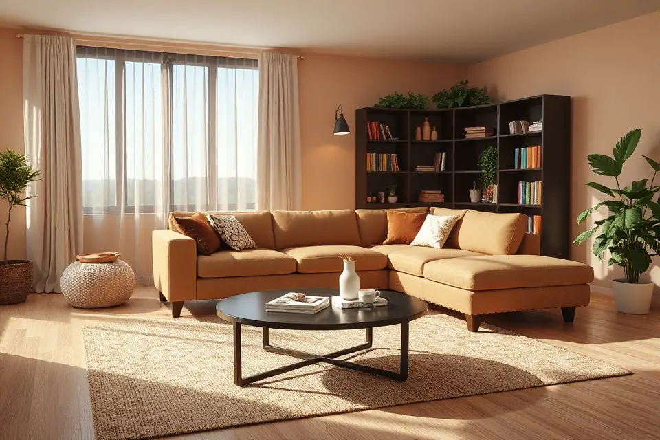 cozy sims living room