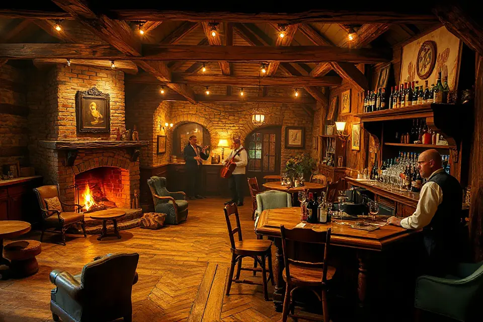cozy tavern for adventurers