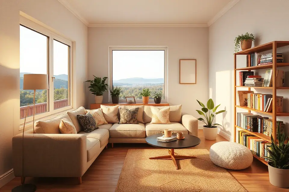 cozy virtual room ambiance