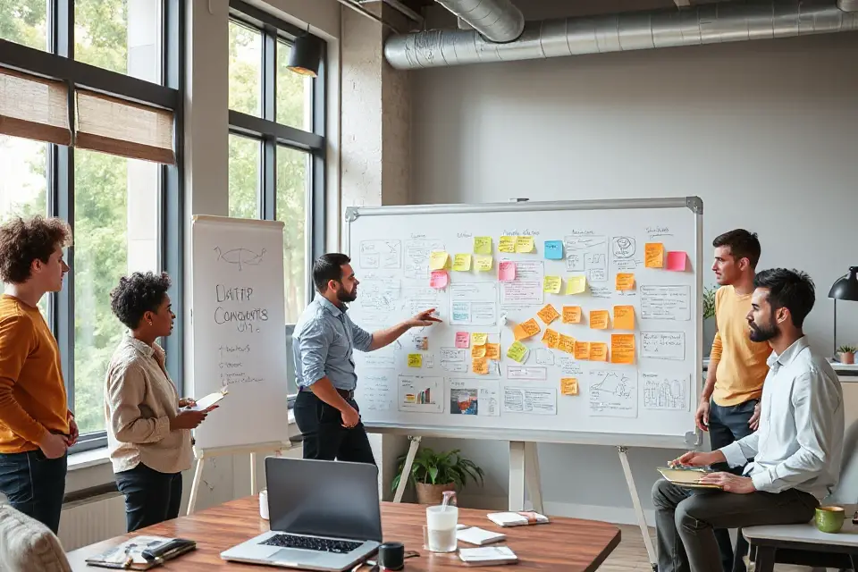 creative team collaboration session