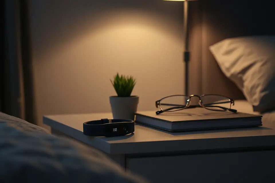 dark fitness tracker photo