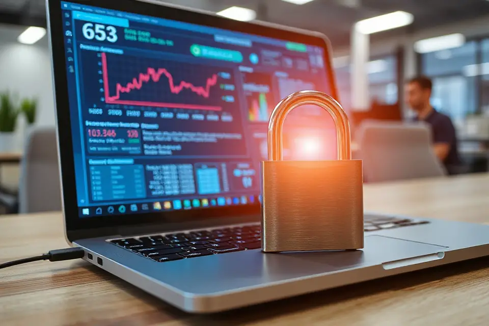 data security stock photo