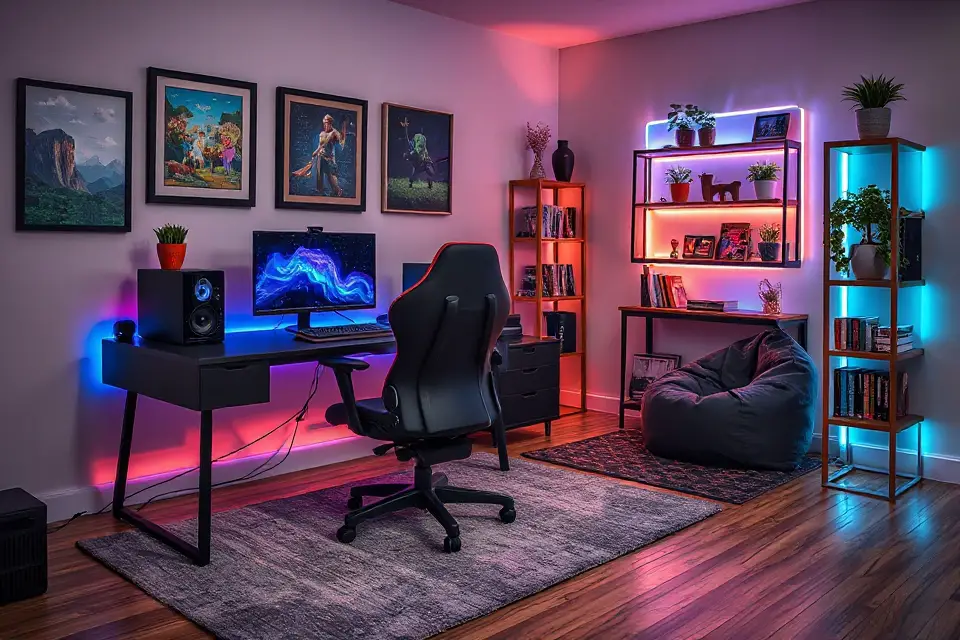 diy decor gaming room