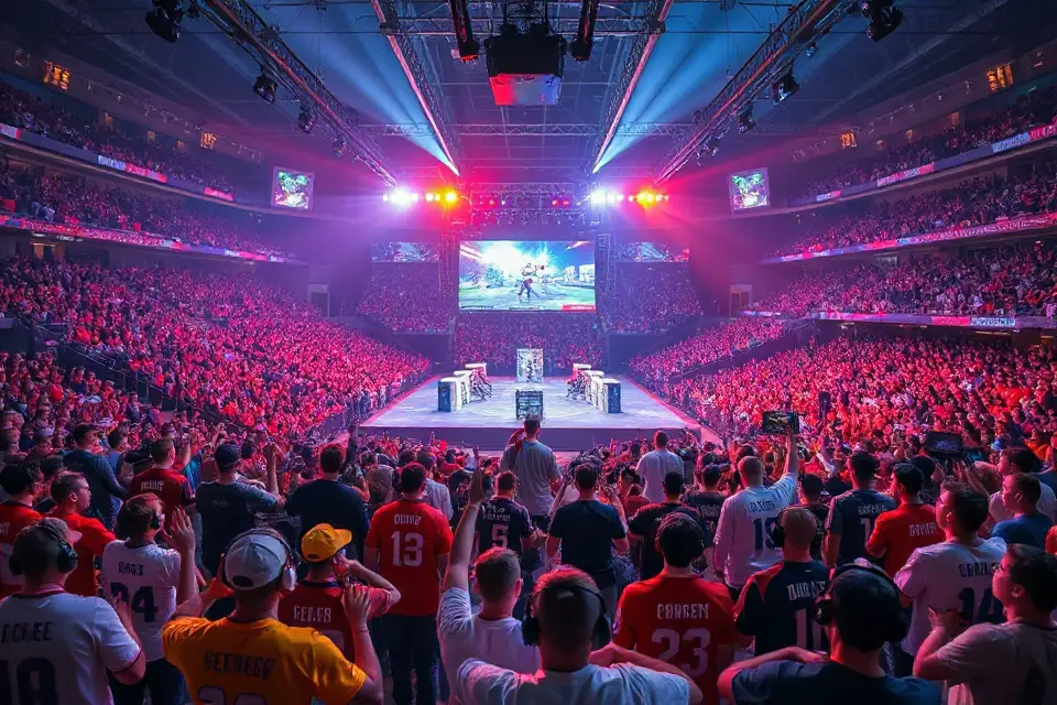 dynamic esports tournament atmosphere
