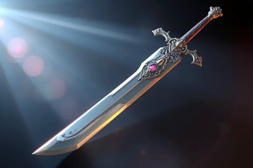 elegant final fantasy sword