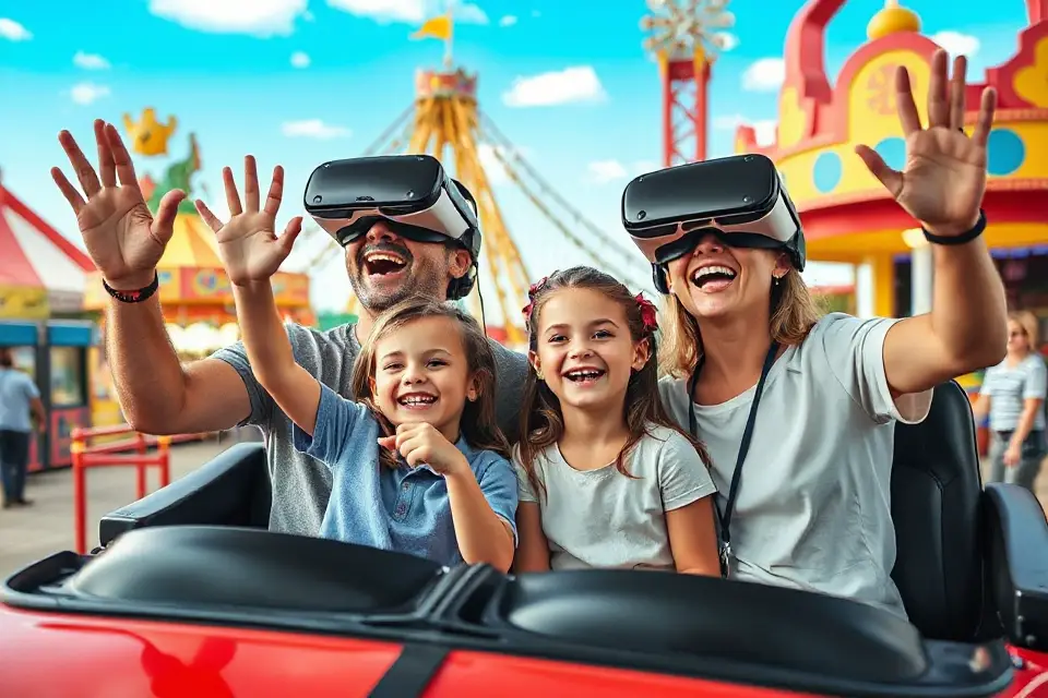 family roller coaster simulation