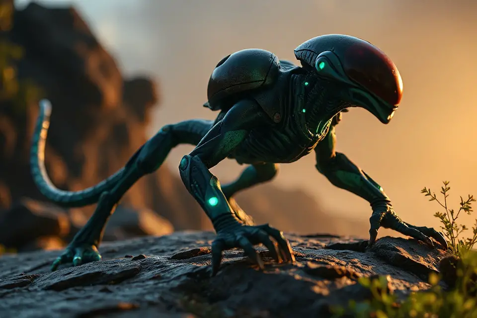 free metroid alien photo