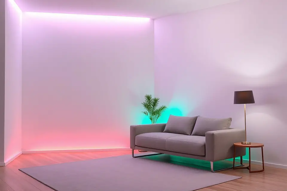free minimalist rgb lighting