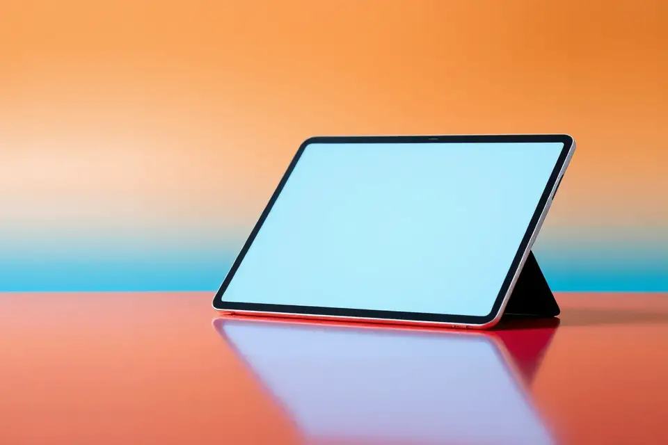 free tablet stock photo