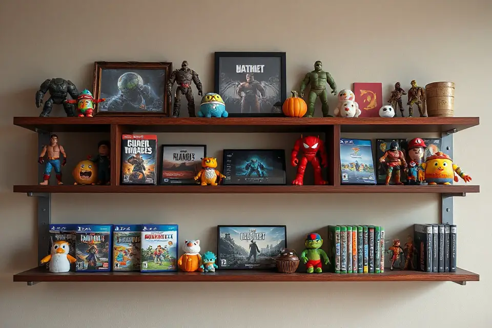 game collectibles workspace inspiration
