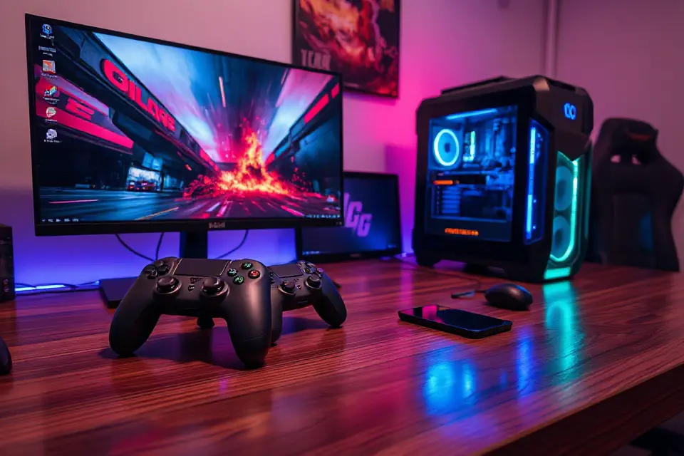 game development creative setup