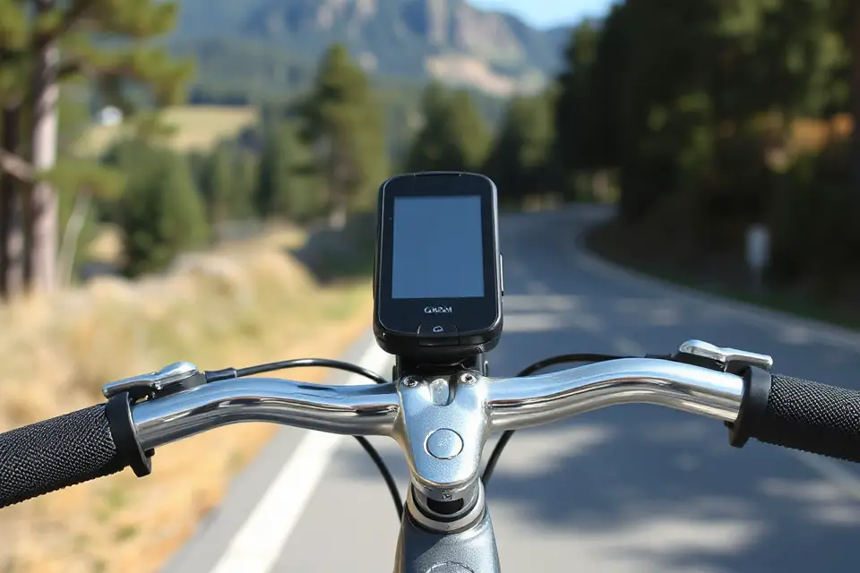 gps device on bicycle