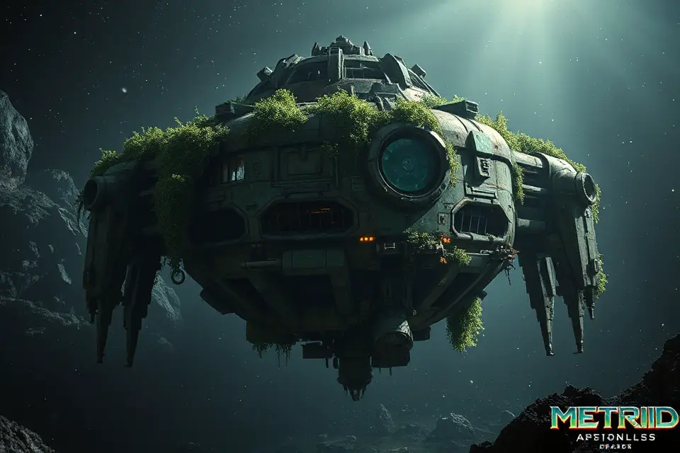 haunting abandoned space station