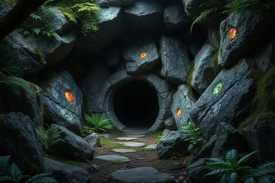 hidden dragon lair entrance