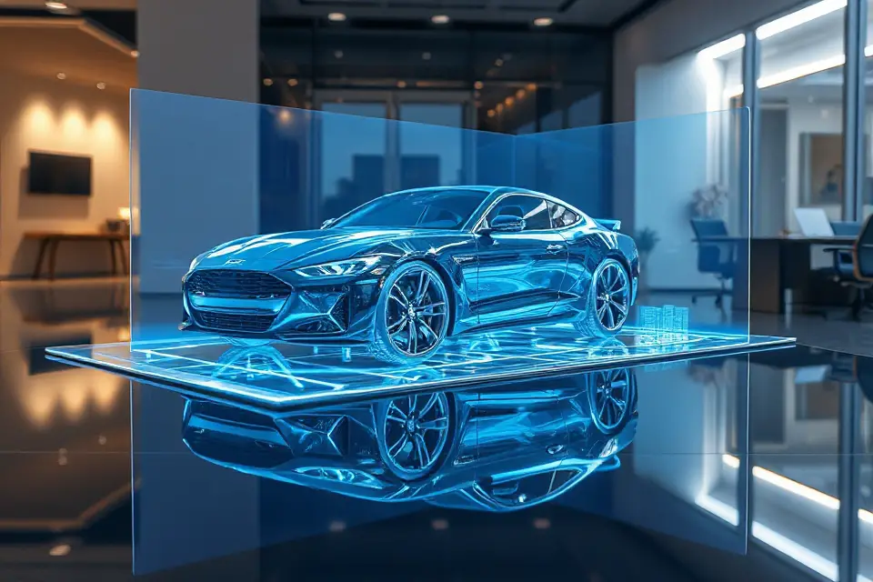 holographic display 3d model