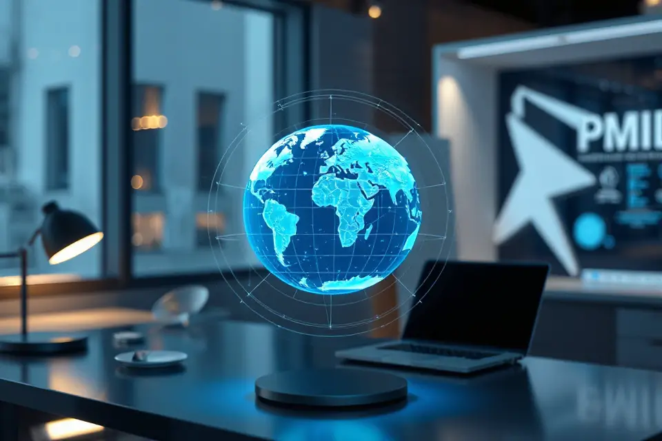 holographic display object focus