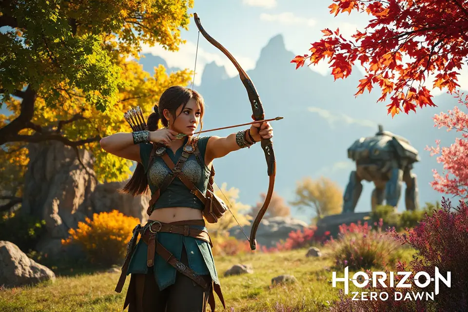 horizon zero dawn characters photo