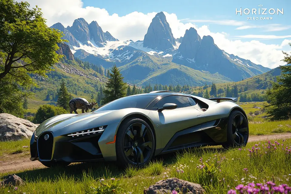 horizon zero dawn vehicles imagery