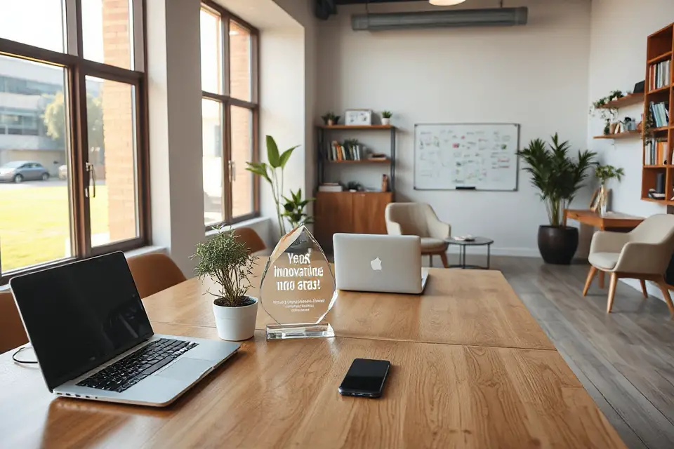 inspiring tech workplace photo