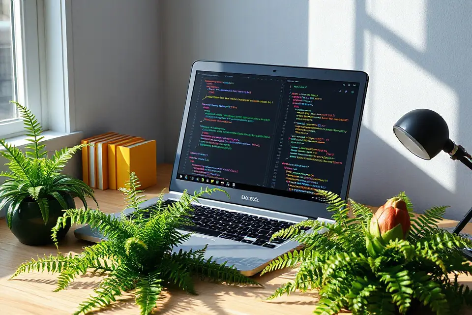 laptop with game code