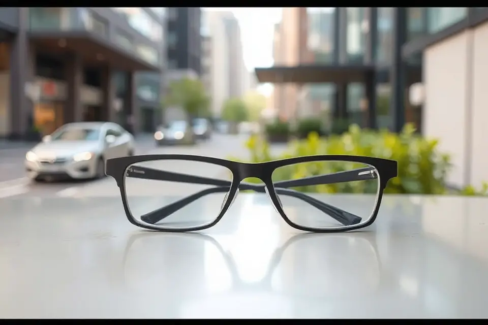 minimalist ar glasses showcase