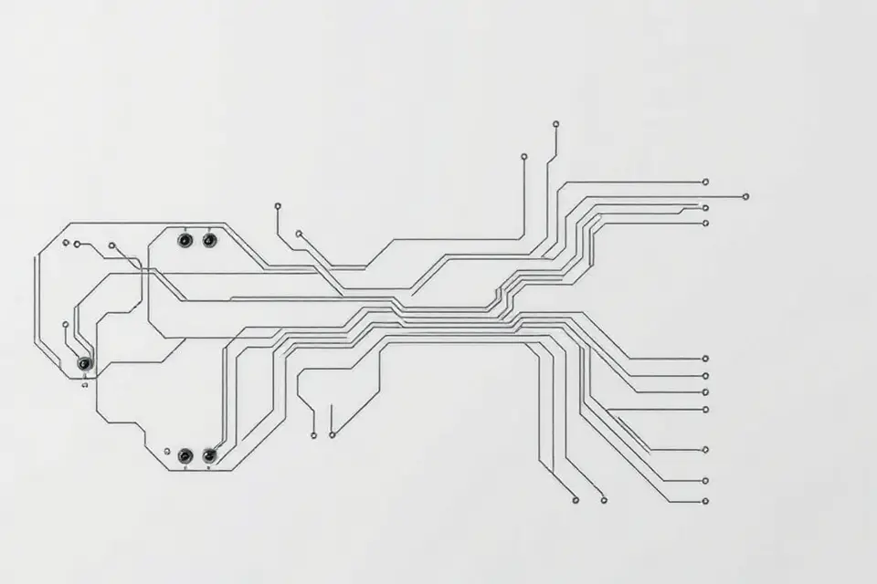 minimalist circuit board design