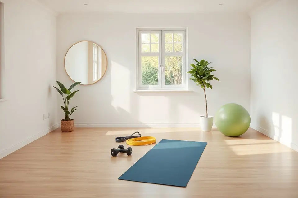 minimalist home gym inspiration