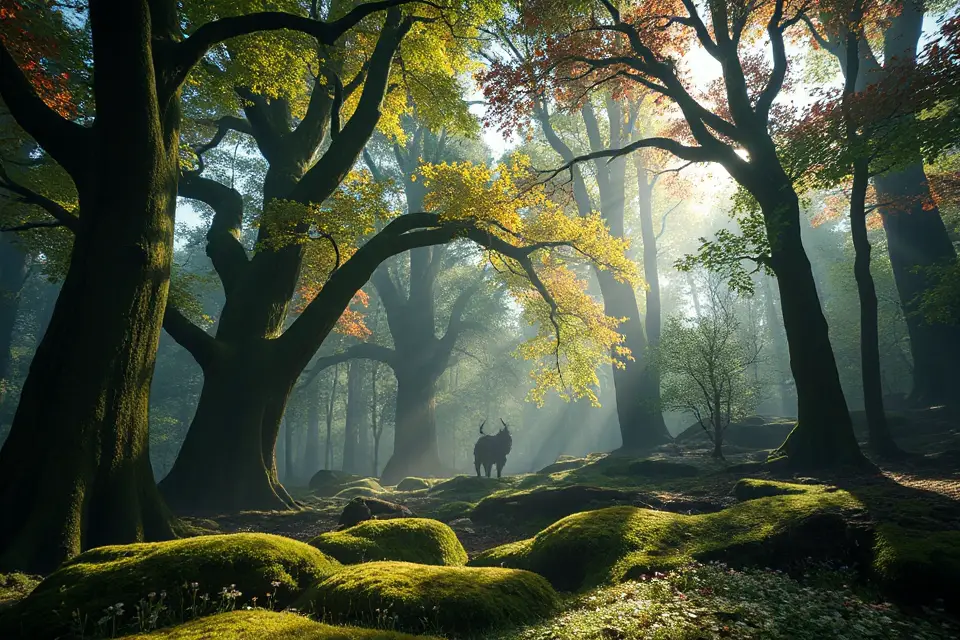mystical forest enchantment captured