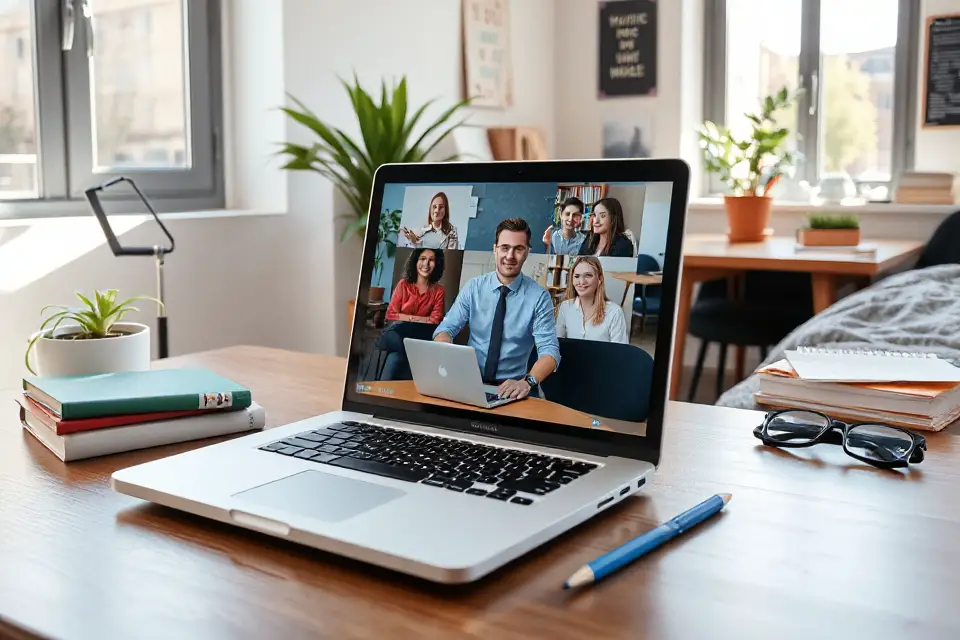 online learning session photo