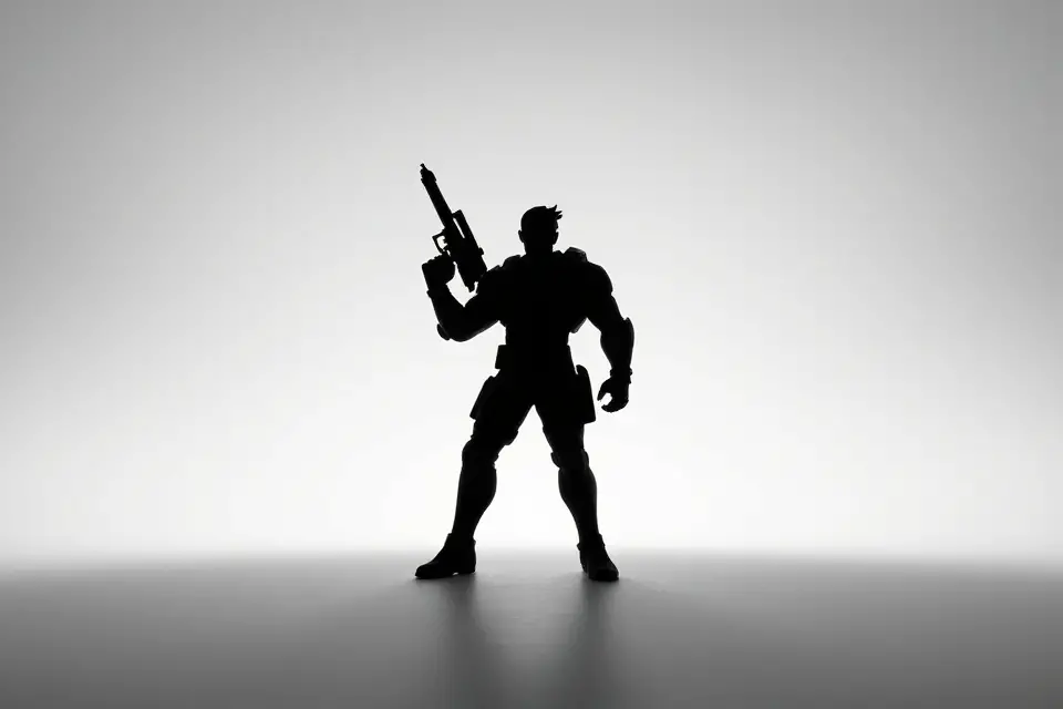overwatch character silhouette photo